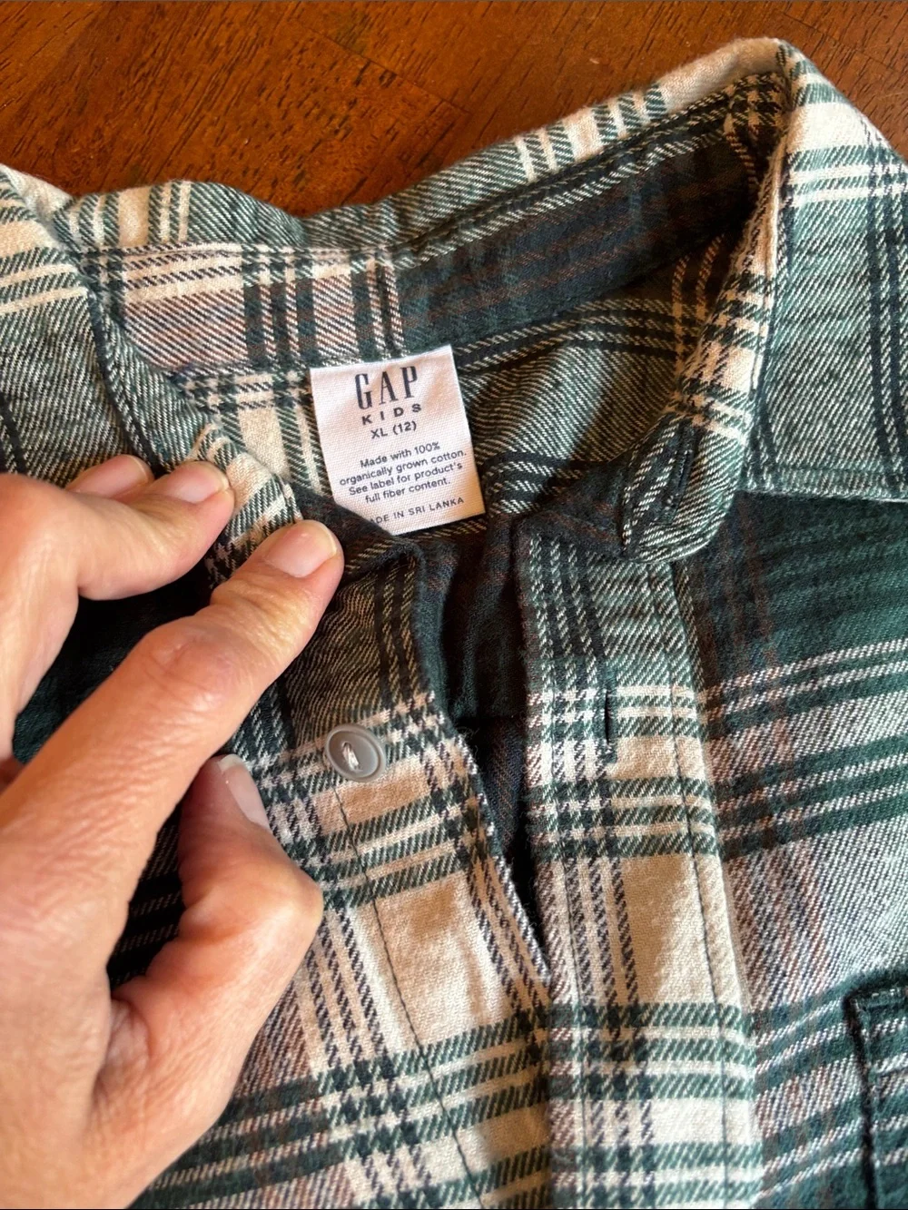 GAP Kids Plaid Button-Up Shirts Duo